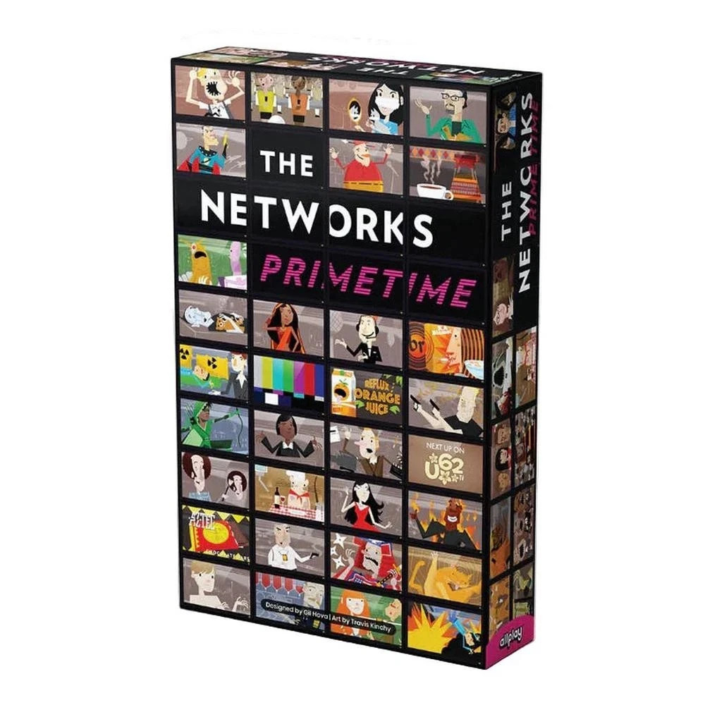 The Networks Primetime Board Game by Allplay NEW in Shrink