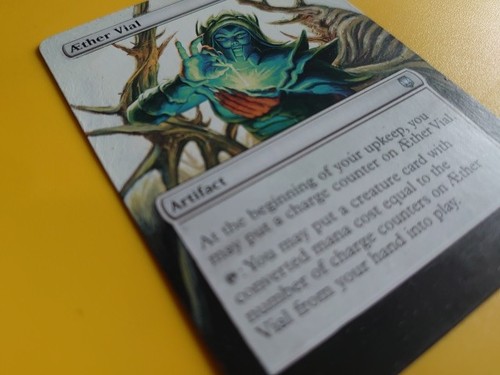 Aether Vial. Artifact Darksteel MTG Card. Altered Art. Exact as pictured. - Picture 12 of 14