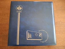 Uni-Safe FDC Album For 104 FDC Large Size First Day Cover Binder Blue 9.5/8 x 5