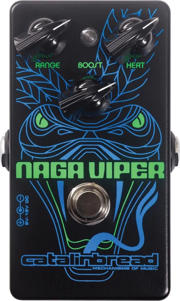 Catalinbread Naga Viper Treble Booster Guitar Effects Pedal for