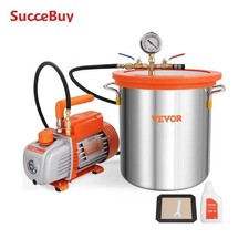 5 Gallon Refrigerant Vacuum Chamber for Household Air Conditioning Auto Maintain