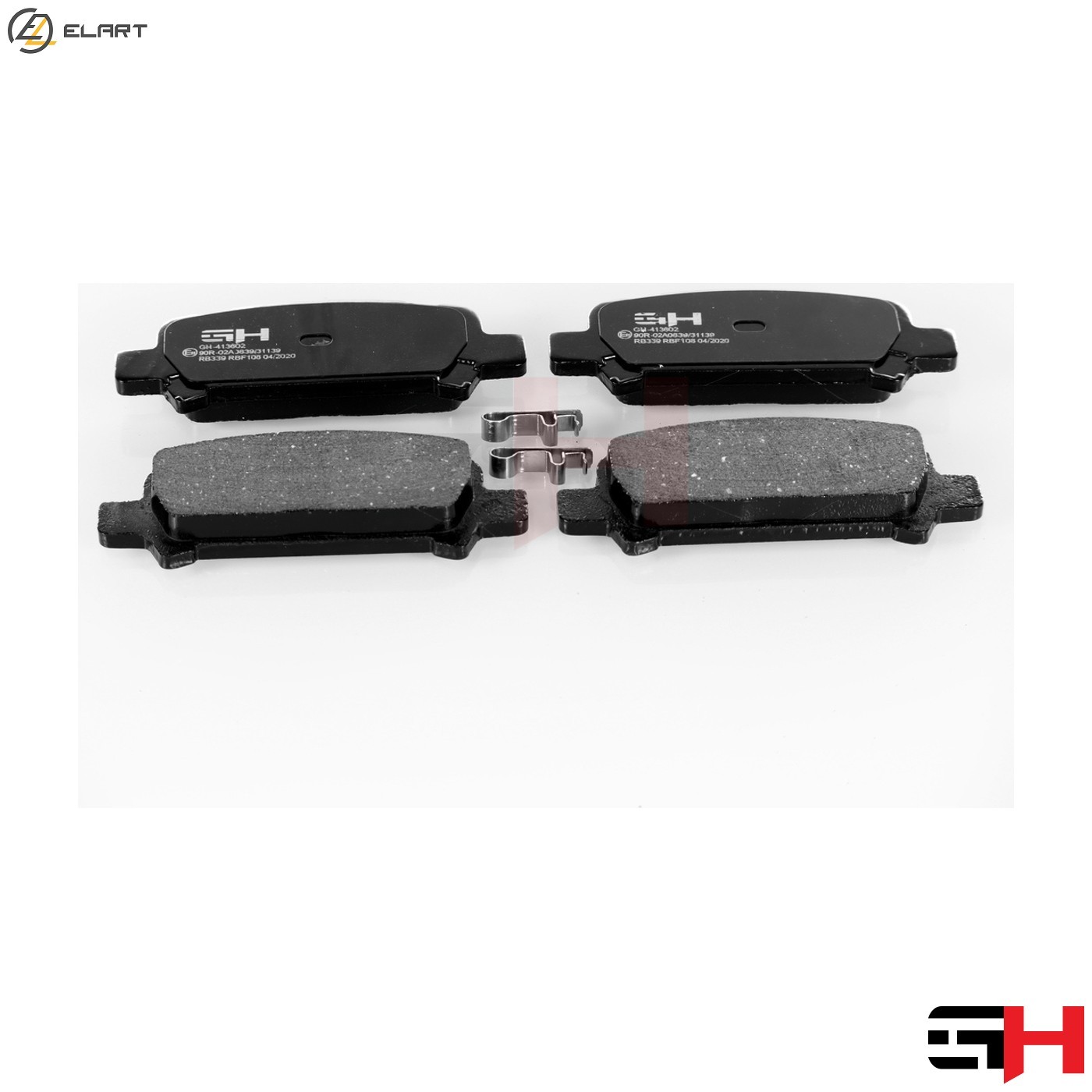BRAKE PAD SET DISC BRAKE GH-413602 FOR SUBARU OUTBACK LEGACY/IV/III FORESTER