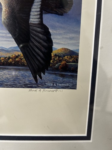 D.U. Limited-Edition Print 12/25 by Vermont. Signed. Artist Reed A. Prescott III - Picture 9 of 10