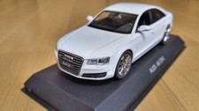 Kyosho AUDI A8 D4 Audi White White color model 1/43 Sold out Rare From Japan