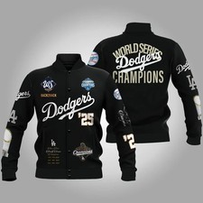 2025 Dodger World Series Jacket - Commemorative Baseball Apparel