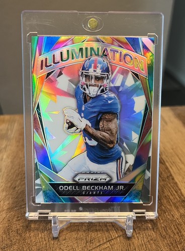 Panini 2017 Prizm Illumination Odell Beckham Jr. #2 Giants Silver Prizm