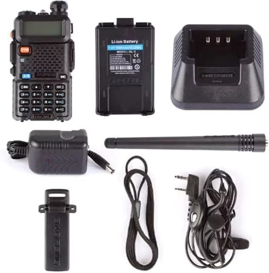 Digital Handheld Radio Scanner Fire Police VHF FM EMS Ham 2 Way ...