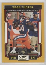 2023 Score Rookies Gold Sean Tucker #318 5cb