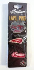 INDIAN MOTORCYCLE / 3 tlg. Set Label Pins Motorrad Anstecker Enamel Pin / NEU US