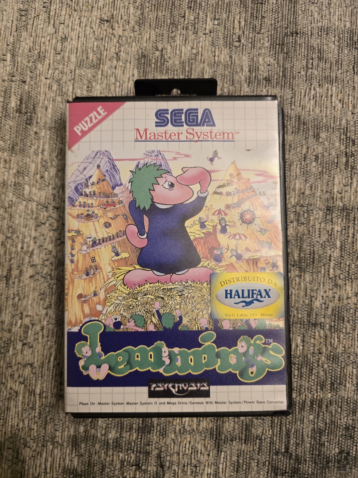 SEGA Master System - LEMMINGS - complet