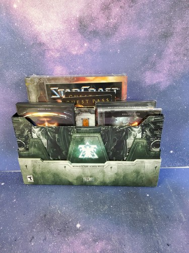 Blizzard StarCraft II 2 Wings Of Liberty Edizione da Collezione PC Inserti Sigillati - Foto 6 di 7