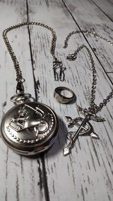 Fullmetal Alchemist Pocket Watch Set