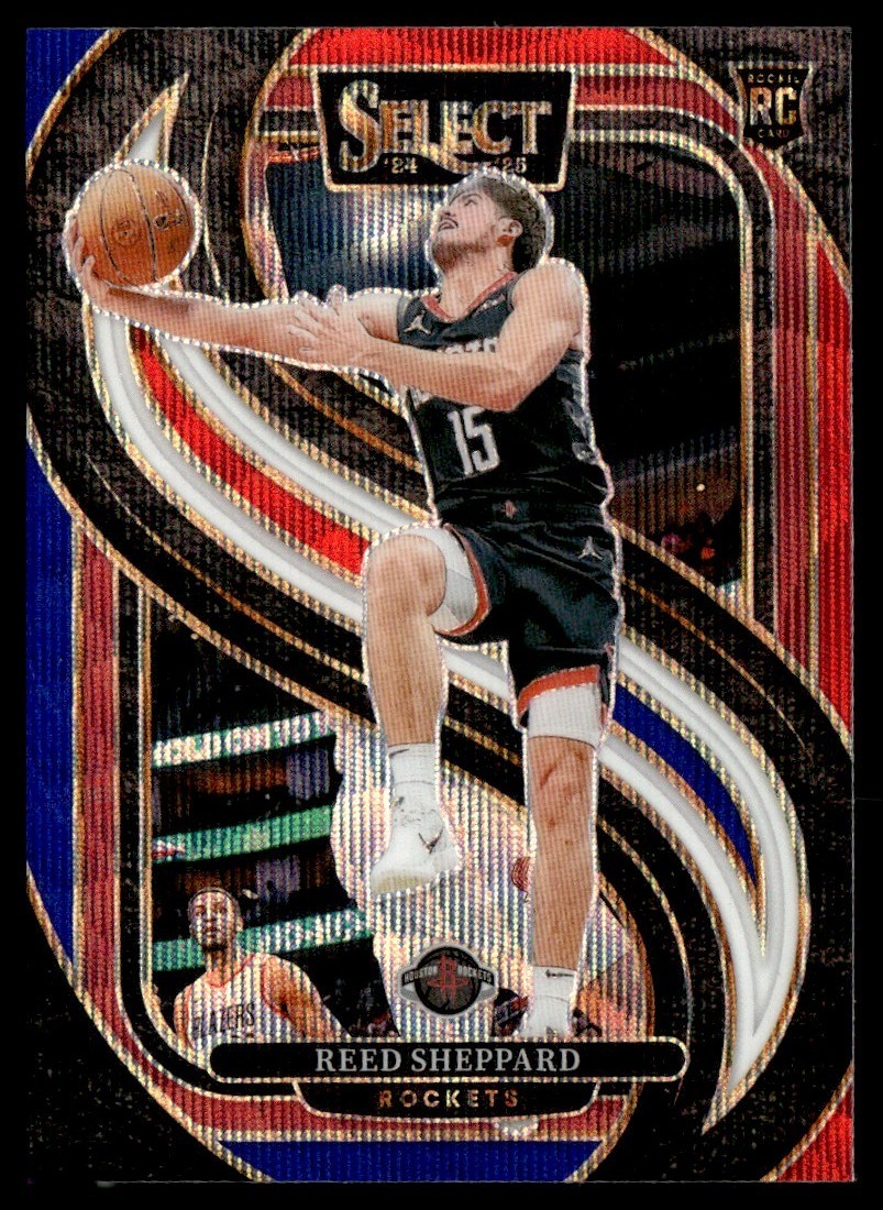 2024-25 Panini Select Tri Color Prizm Reed Sheppard RC #181