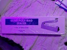 Uline H-1029 20&rdquo; Impulse Poly Bag Sealer Heat Sealer