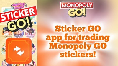 Monopoly Go Stickers 1-6
