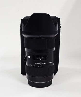 #Sigma DC 18-35mm F/1.8 Art Lens for CANON-S/N 52735384