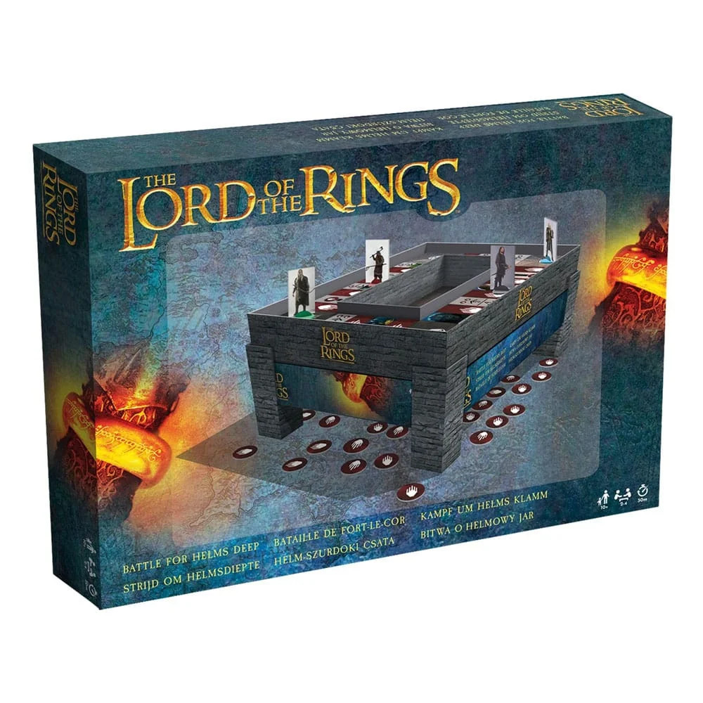 Lord of the Rings Jeu de plateau Battle for Helms Deep idéal pour vos soirées en famille