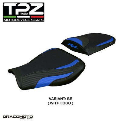 Honda CBR 600 RR 2007-2025 Saddle Cover HCB6RR7H-BE-1 TPZ Blue WITH LOGO