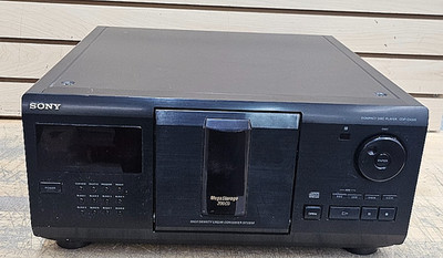 Sony CDP-CX225 Black Corded Digital AM FM CD/DVD Player Changer
