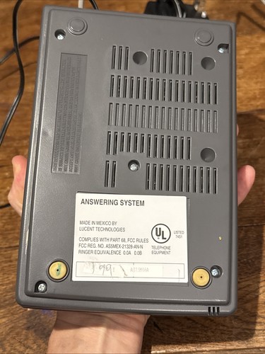 System zdalnej sekretarki AT&T 1308 Nowy Open Box - Zdjęcie 6 z 7