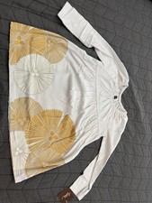 Tea Collection Kagayaki Graphic Dress Size 2T Sesame