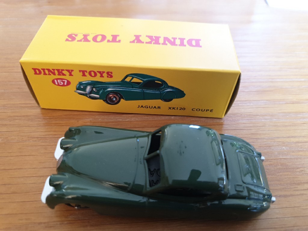美品激レア　DINKY TOYS JAGUAR XK120 ミニカー Dinky 157, Jaguar XK120 - Free Price Guide & Review