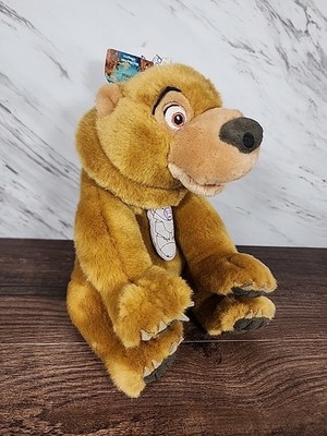  ~Walt Disney World Store 8'' Brother Bear KENAI with Totem Necklace Plush~ RARE 