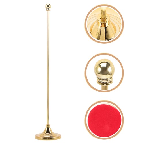 Desktop Flag Seat Wear-resistant Pole for Indoor Office Holder Stand