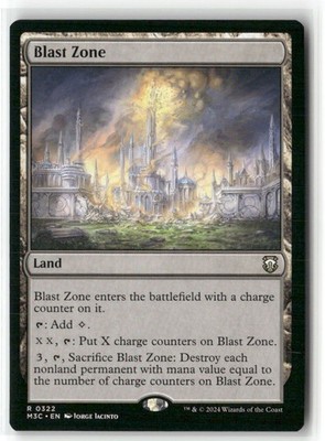 Magic: The Gathering Blast Zone Rare Regular MC3 Commander MTG NM
