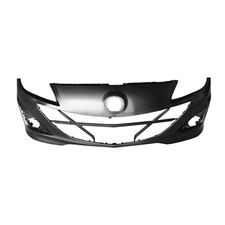 Ma1000232 New Replacement Front Bumper Cover Fits 2010-2013 Mazda 3 Mazdaspeed