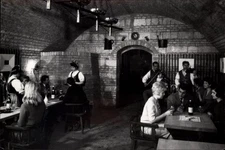 RPPC Citadella Wine Cellar Budapest Hungary vintage postcard a160