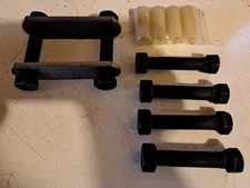 Repair Kit Double Eye Leaf Spring Trailer Axle Shackle Kit Tandem Axle Trailer