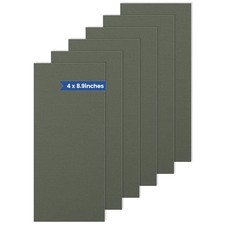 Iron On Patches for Clothes, Fabric - Inner 4x8.9 Inches, Army Green