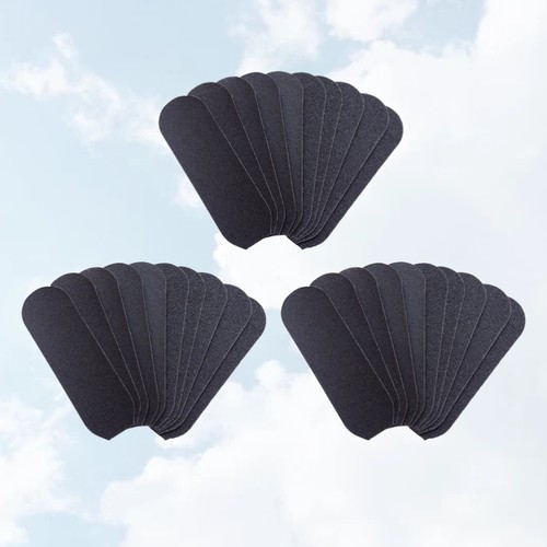 50 Pcs Foot Care Pedicure File Sandpaper Man Coarse Skin Portable Accessories