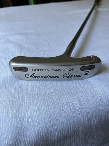 Titleist Scotty Cameron American Classic III Flange Right-Hand Blade Putter