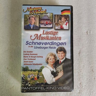 Marianne & Michael Lustige Musikanten Schneverdingen VHS German Folk Music 2001