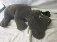 Vintage 1985 Tonka Pound Puppies 22" Dark Brown Chocolate Lab Plush