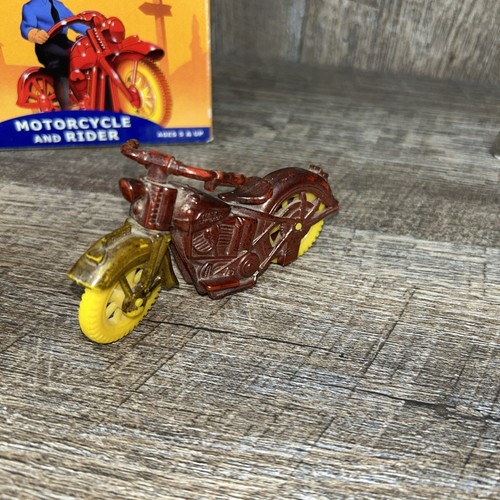 Vintage Dimestore Dreams No. 20300 2 MOTORCYCLE & 1 RIDER 1:24 Plastic - Picture 4 of 5