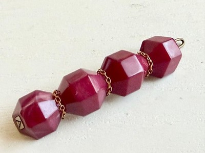 ALEXANDRE DE PARIS Purple Hairpin