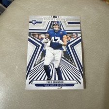 2024 ROOKIES & STARS THEO JOHNSON BASE FOOTBALL CARD GIANTS NFL 191 PSU