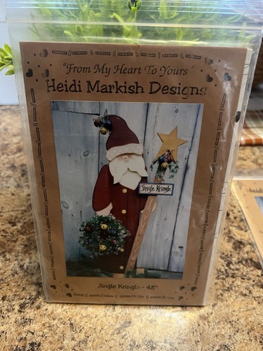 Heidi Markish Designs Wood Working Holiday Patterns - NEW - Picture 8 of 8