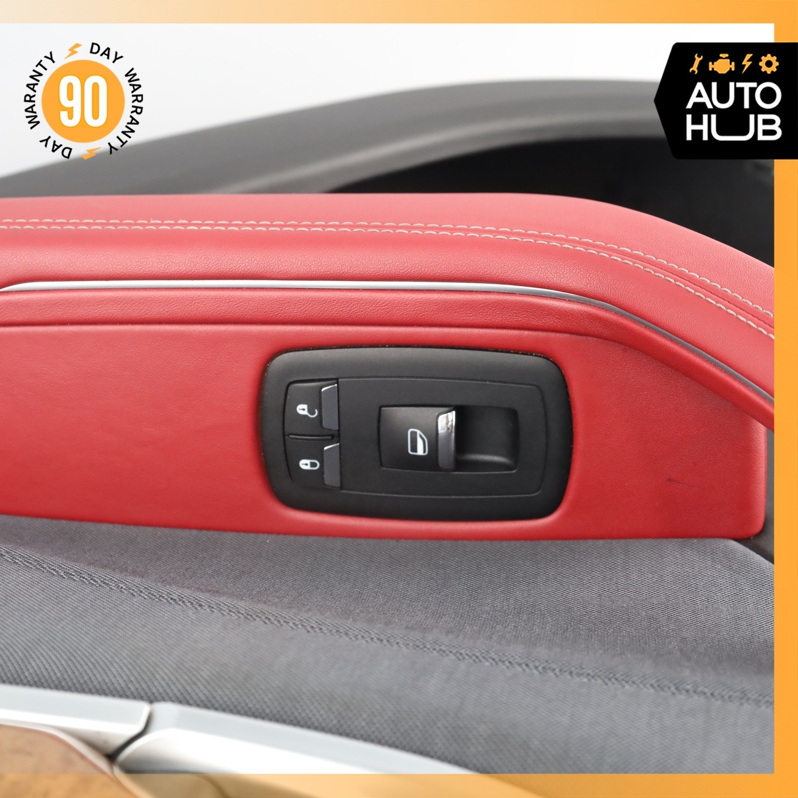 17-20 Maserati Levante M161 Interior Door Panel Rear Right Side OEM 89k