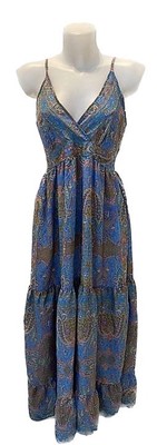 Magic Sea Sea Dress Women Narrow Shoulder Cotton Art. 8139