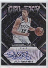 2022-23 Obsidian Galaxy Ink Electric Etch Purple 43/75 Doug McDermott Auto n0c