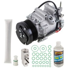 For Honda Civic 1.8 Coupe 2006-11 AC Compressor & A/C Kit w/ 3-Pin Connector