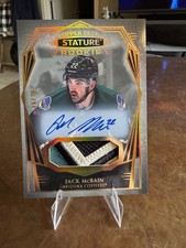 2022/23 Upper Deck- Stature Rookie Patch Auto Jack McBain 16/20 🔥