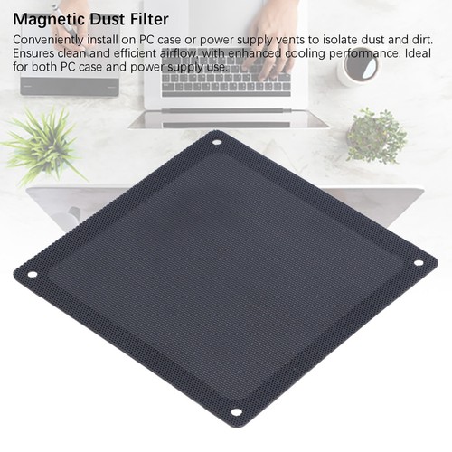 10x 14 X 14CM Computer Fan Filter Grill Superior Heat Dissipation PVC Mesh Ma CB - Afbeelding 14 van 24