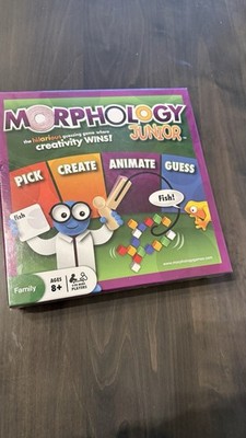 Morphology Junior Family Game Night Creativity Wins Ages 8+ Brand New Sealed