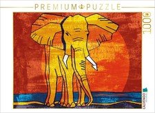 CALVENDO Puzzle Elefanten-Traum 8 1000 Teile Lege-Gr e 64 48 cm Foto-Puzzle