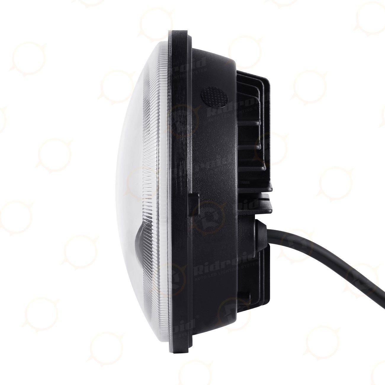 Hot 80W 5.75" LED Headlight for Harley Dyna Super Wide Glide Low Rider Sportster